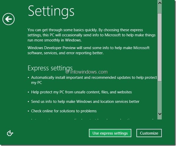 Windows 8 Installation Procedure Step10