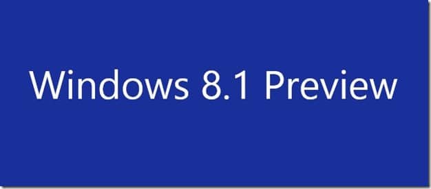Windows 8.1 Preview