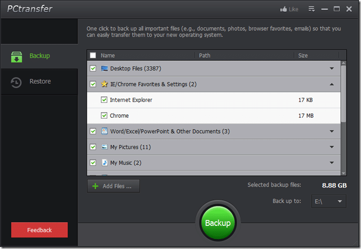 Windows Easy Transfer for Windows 8.1