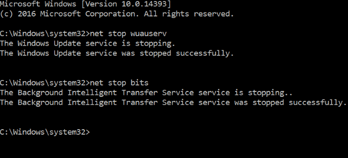 Windows Update stuck downloading updates Windows 10 pic3