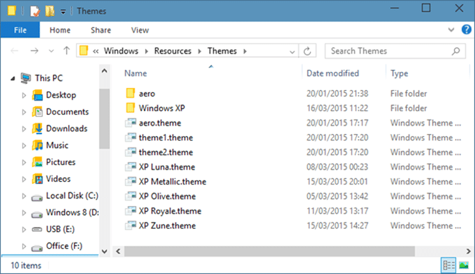 Windows XP Themes for Windows 10 picture5