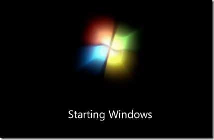 Windows 7 Boot Screen Default