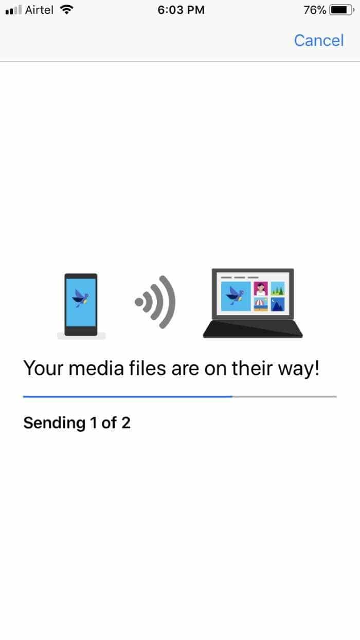 Wirelessly transfer photos from iPhone to Windows 10 (14)