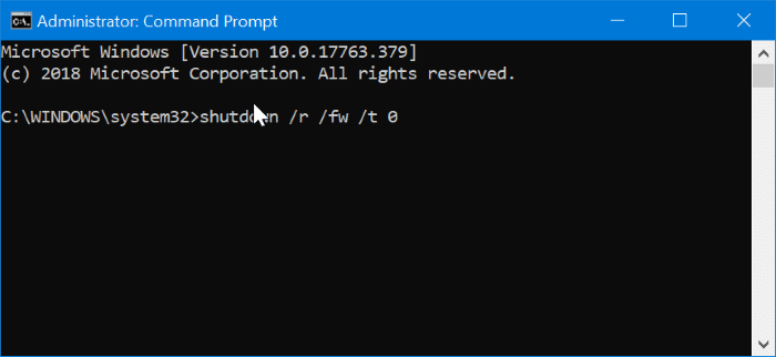 access uefi firmware settings in Windows 10 pic4