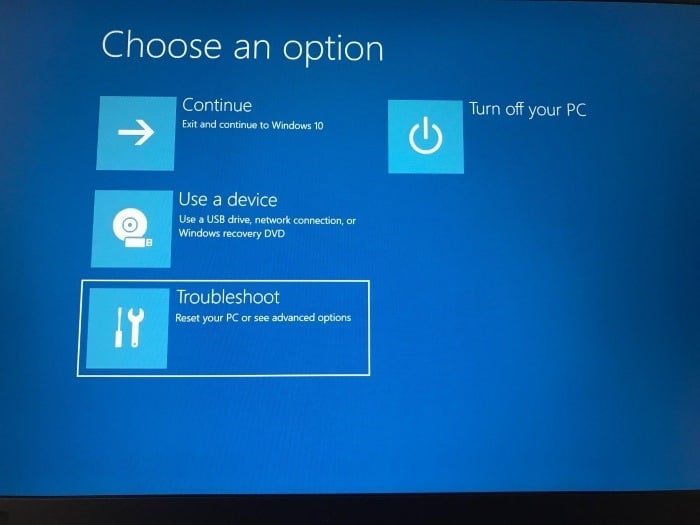access uefi firmware settings in Windows 10 pic5