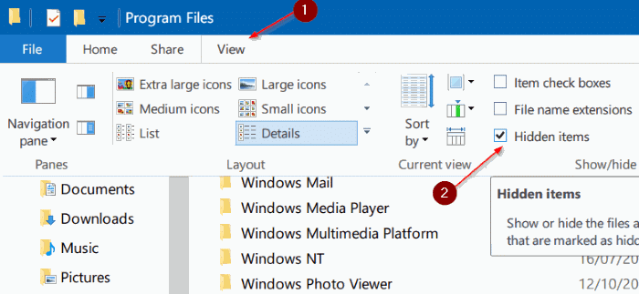 access windowsapps folder in Windows 10 pic4