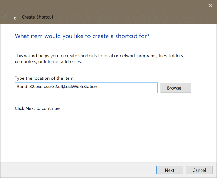 add Lock option to Start and taskbar in Windows 10 pic2