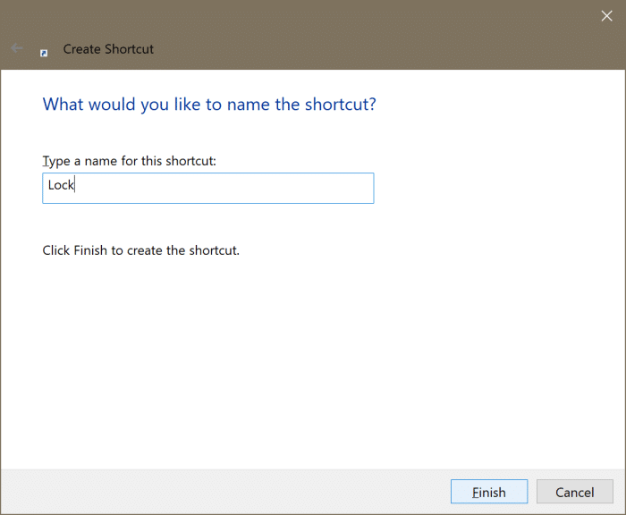 add Lock option to Start and taskbar in Windows 10 pic3