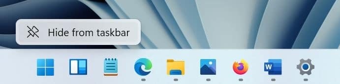add Widgets icon to Windows 11 taskbar pic3