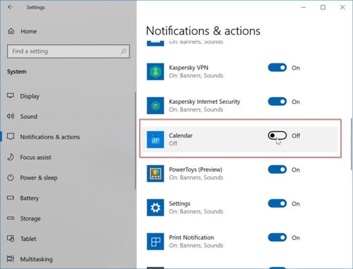 add or delete reminders in Windows 10 Calendar pic13