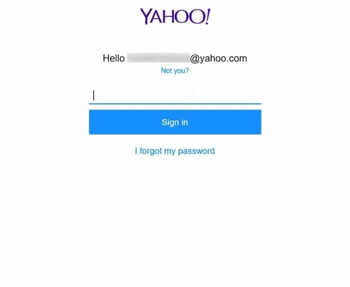 add yahoo mail account to Windows 10 mail step6
