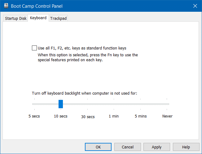 adjust backlit keyboard brightness in Windows 10 pic2