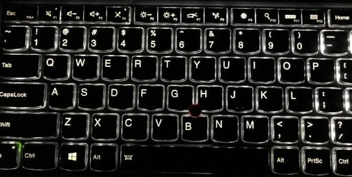 adjust backlit keyboard brightness in Windows 10