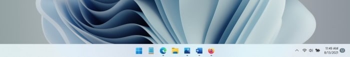 auto hide taskbar in Windows 11 pic01