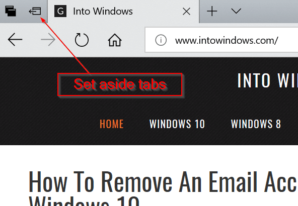 avoid accidentally closing tabs in Edge browser in Windows 10 pic3
