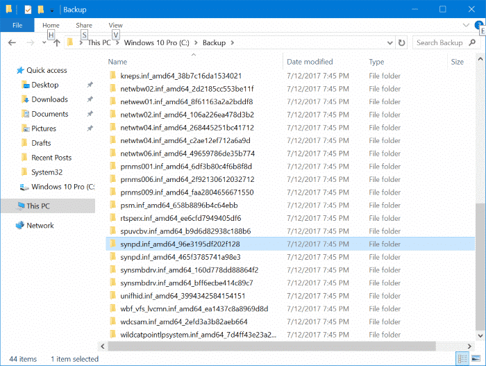 backup Windows 10 drivers pic4
