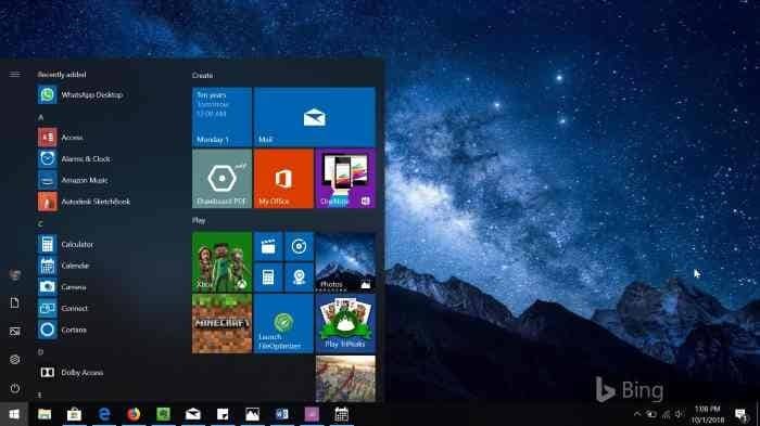 backup and restore Start menu layout in Windows 10 pic01