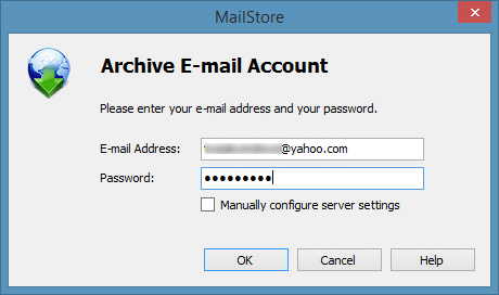 backup yahoo mail step2