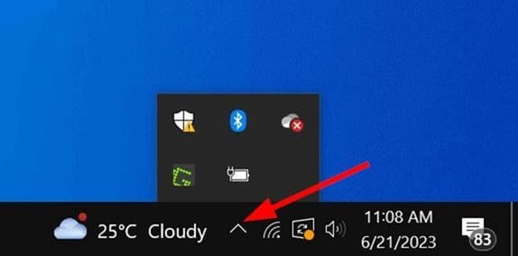 battery icon missing from Windows 10 taskbar pic02