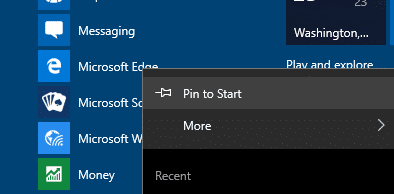 blank Start menu tiles Windows 10 pic4