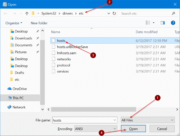 block websites on Windows 10 pic3