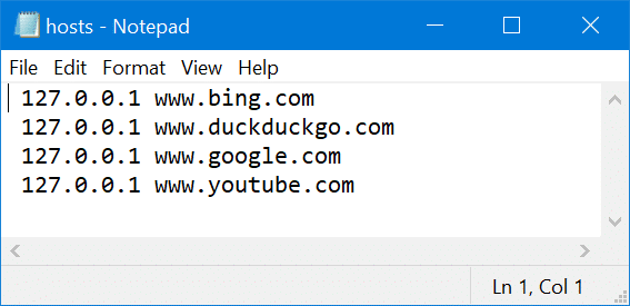 block websites on Windows 10 pic4