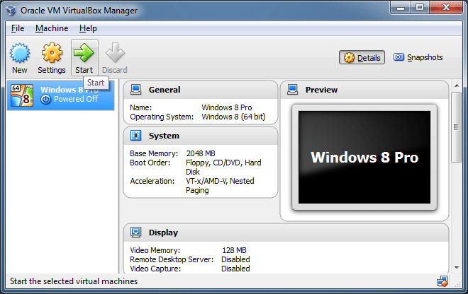 boot and install from ISO VirtualBox Step11