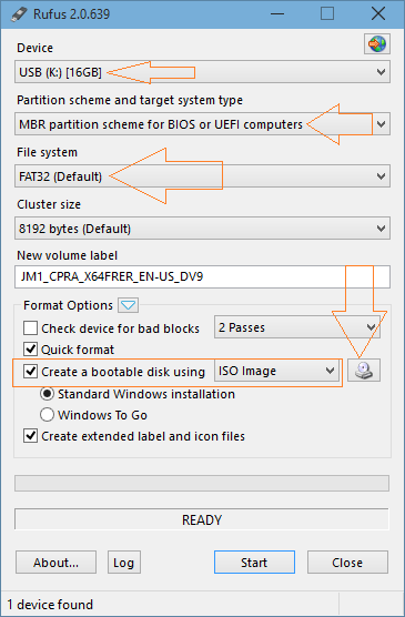 bootable usb of Windows 10 from esd file step55