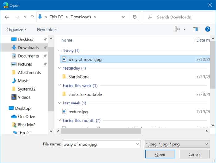 change Microsoft edge new tab background image pic3