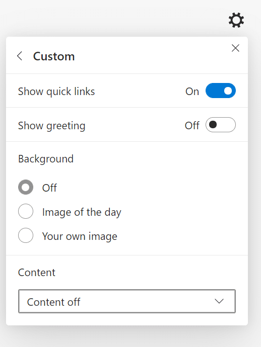 change Microsoft edge new tab background image pic7