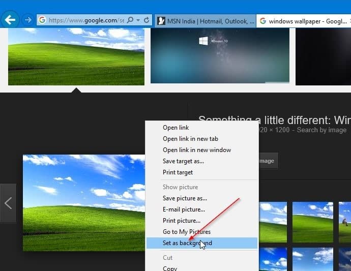 change Windows 10 wallpaper without activation pic3