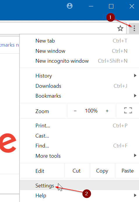 change default download folder in Google Chrome browser pic01