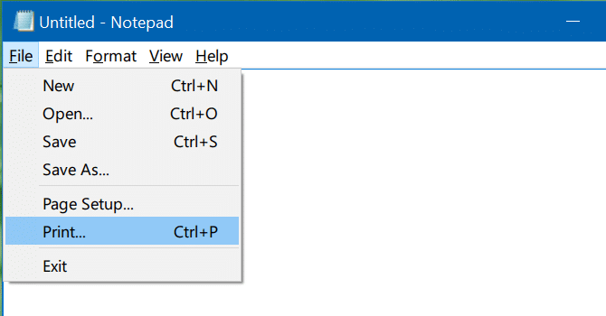 change default printer in Windows 10 step1
