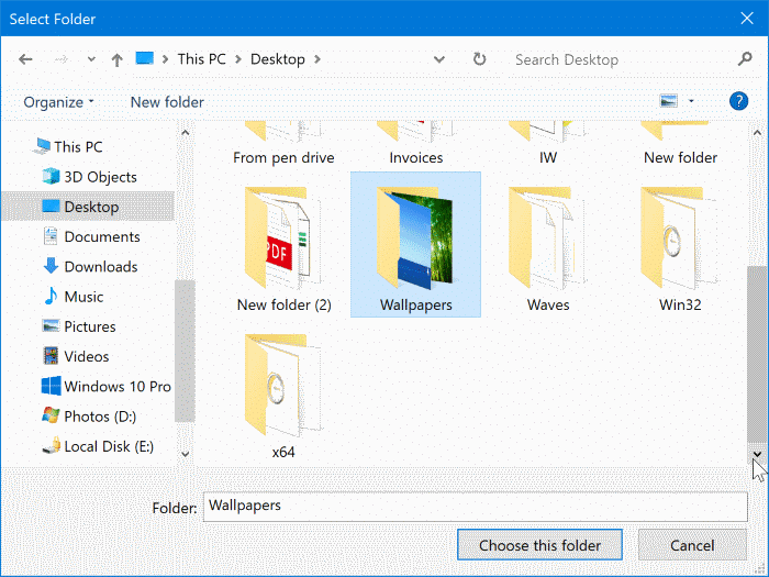 change desktop background in Windows 10 pic5