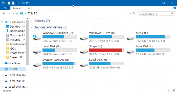 change file explorer font size in windows 10 pic01