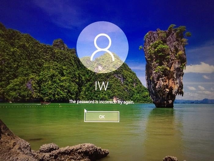 change forgotten windows 10 password pic1