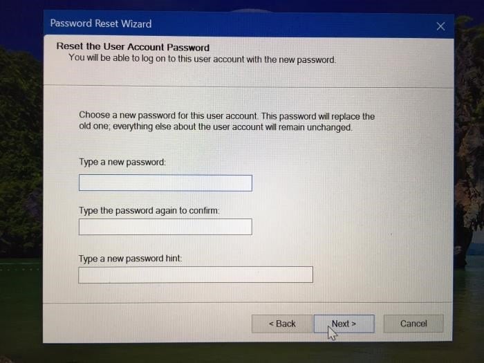 change forgotten windows 10 password pic5