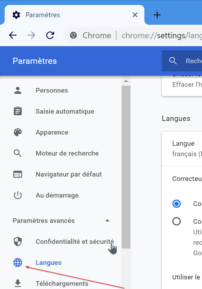 change google chrome language to english pic3