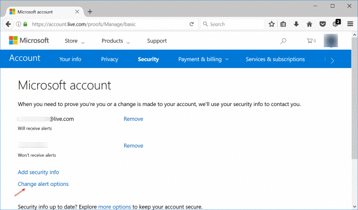 change microsoft account phone number pic11