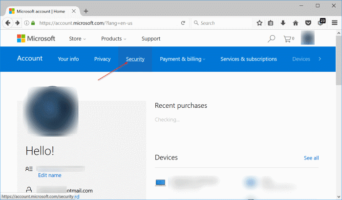 change microsoft account phone number pic3