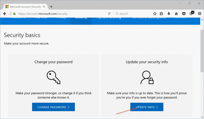 change microsoft account phone number pic4