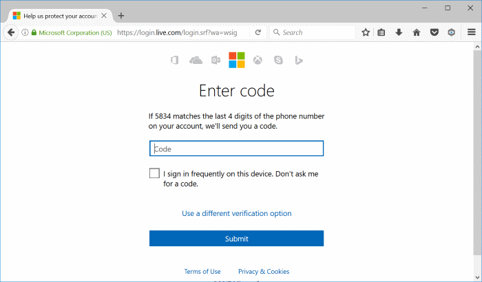 change microsoft account phone number pic6