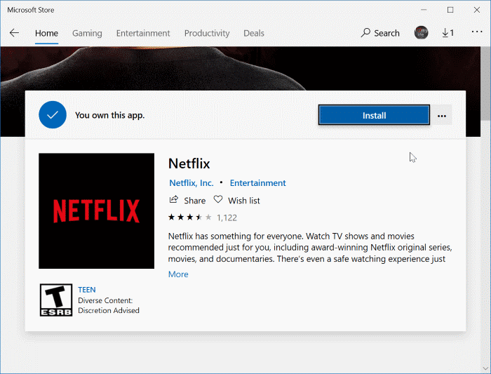 change netflix download location pic4
