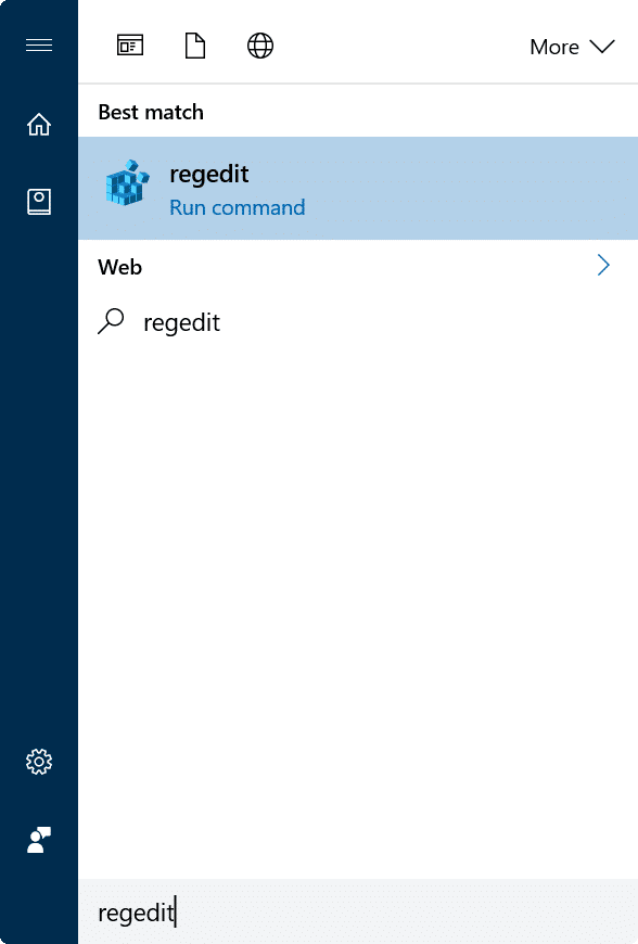 change number of items in taskbar jump lists Windows 10 step1