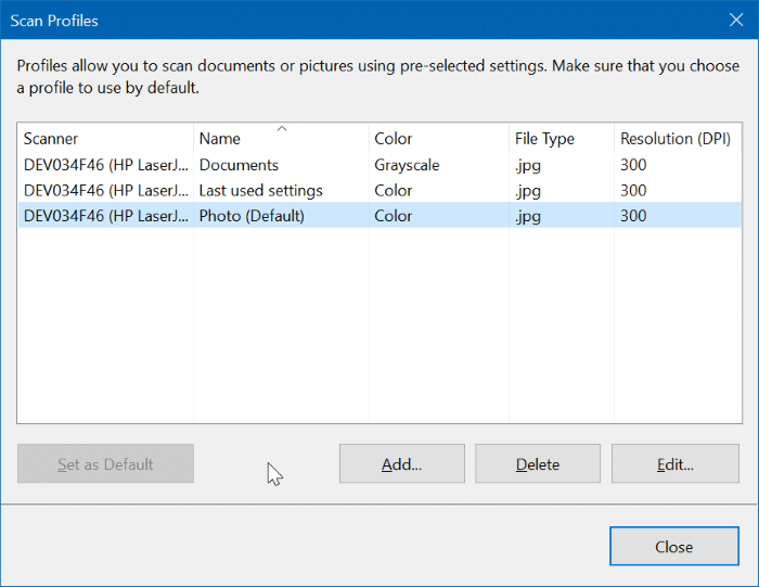 change scan settings in Windows 10 pic2