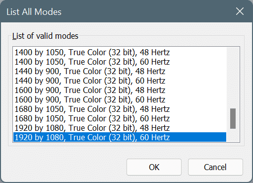 change screen resolution in Windows 11 pic7