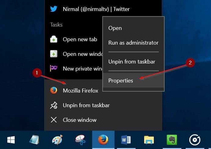change taskbar icons of programs in Windows 10 pic2
