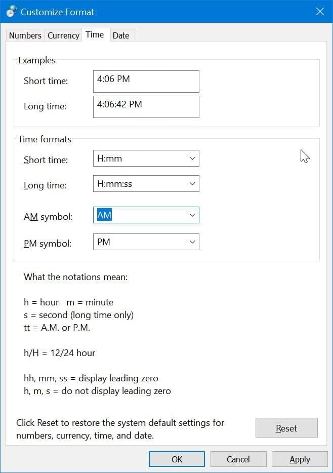 change time to 24 hour format in Windows 10 pic4