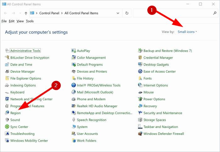 change time to 24 hour format in Windows
