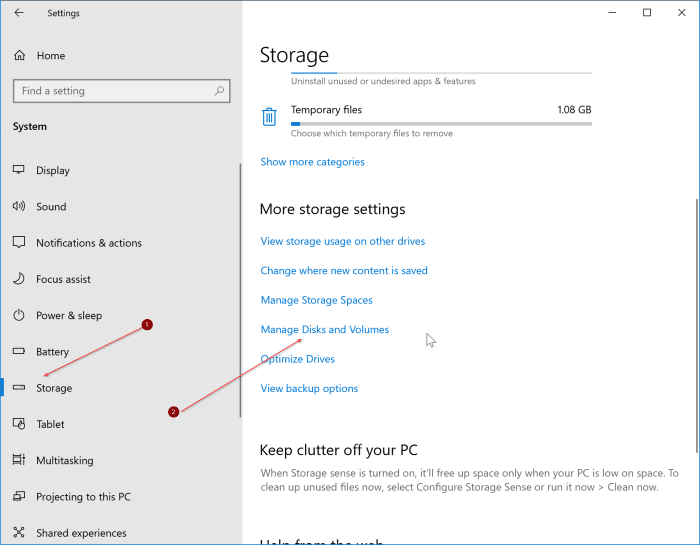 check SSD health and temparature in Windows 10 pic1